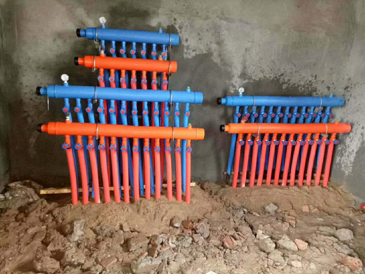 南通吕四自建别墅分水器