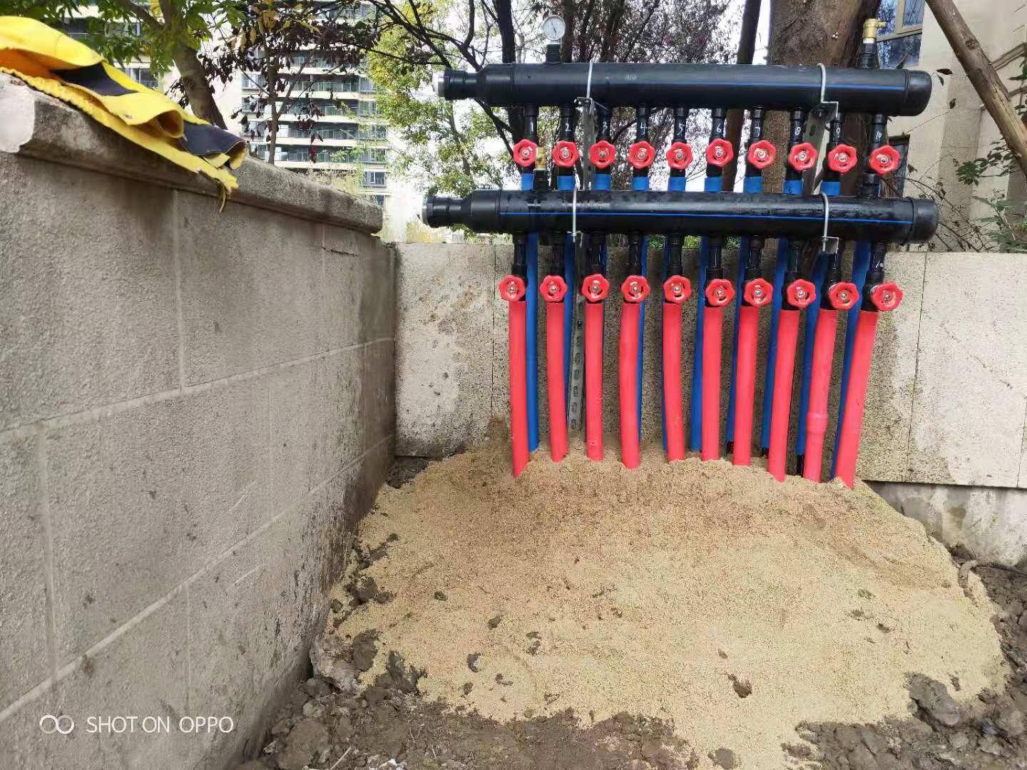 嘉兴市平湖区龙湫湾分水器